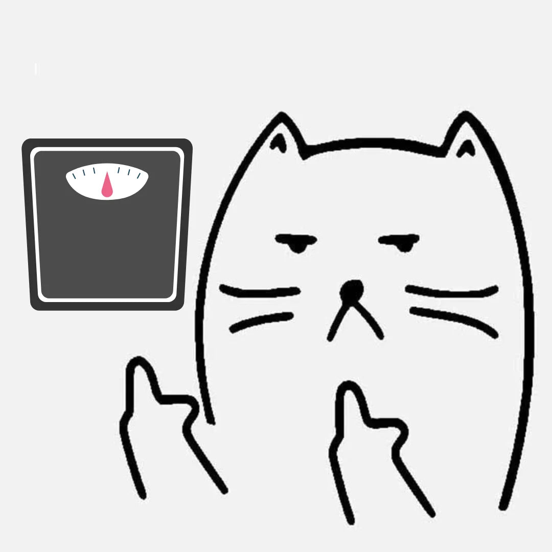 flipping off the scale