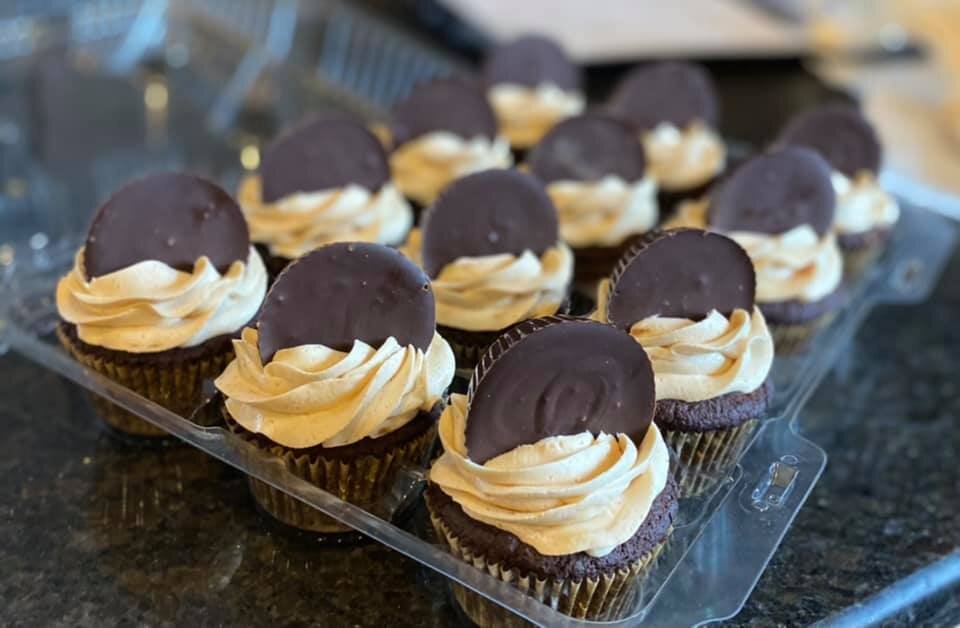 Keto Cupcakes - peanut butter