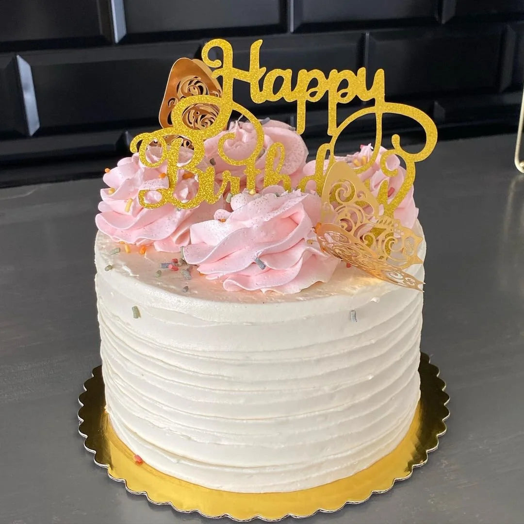 6" Round Basic Keto Cake - example