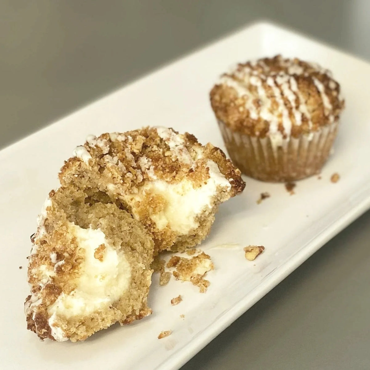 Keto Muffins - cinnamon cream cheese