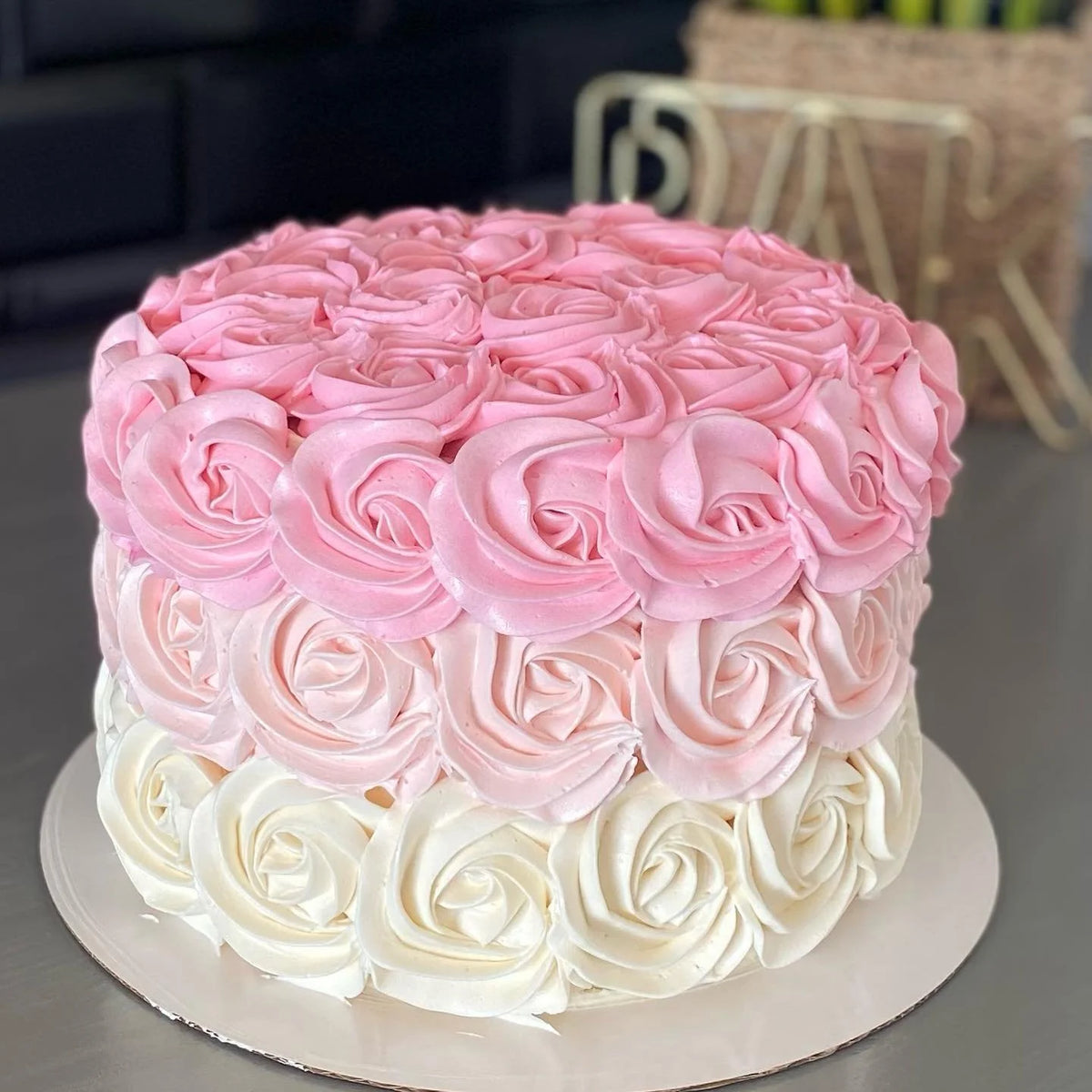 6" Round Basic Keto Cake