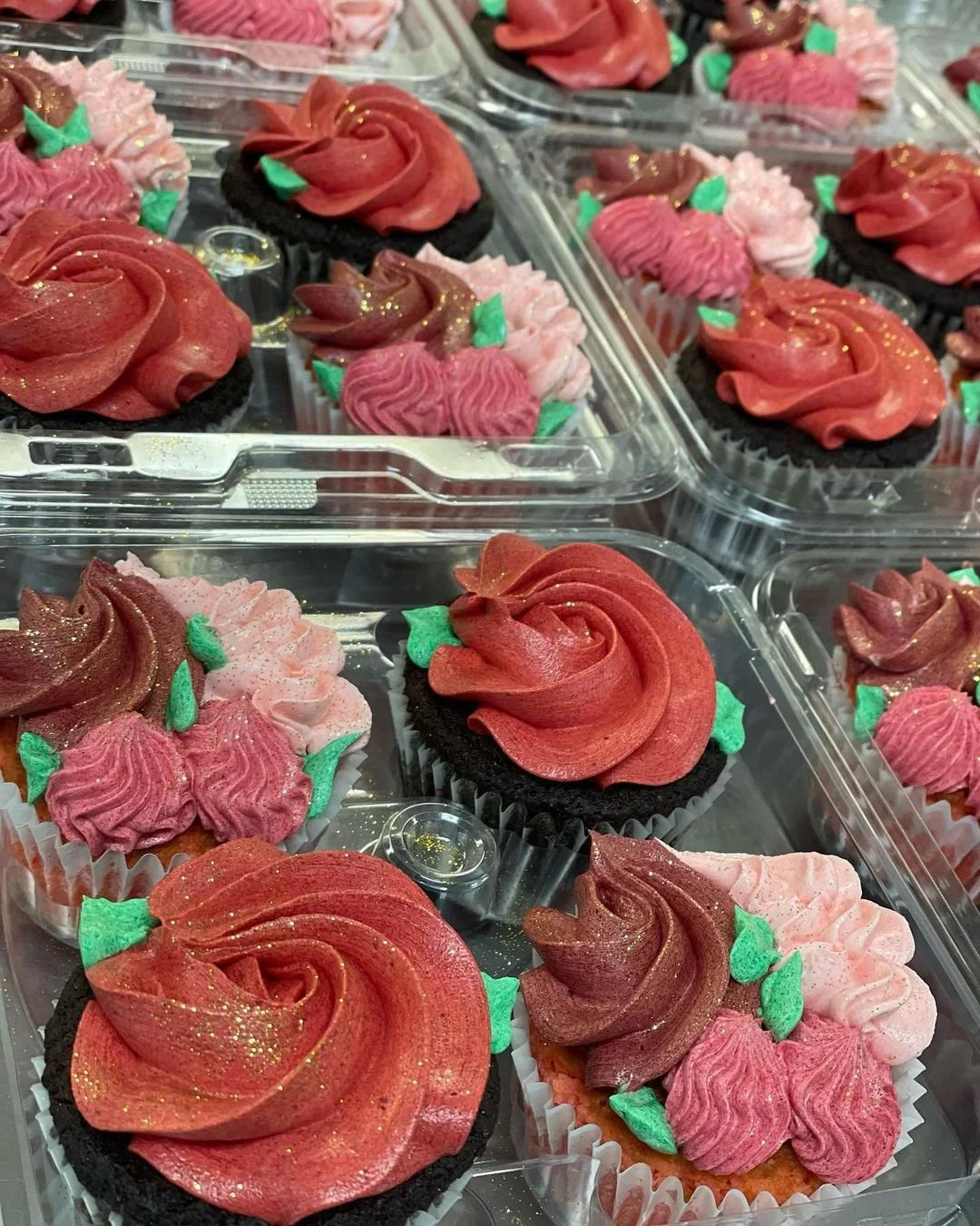 Keto Cupcakes - flower