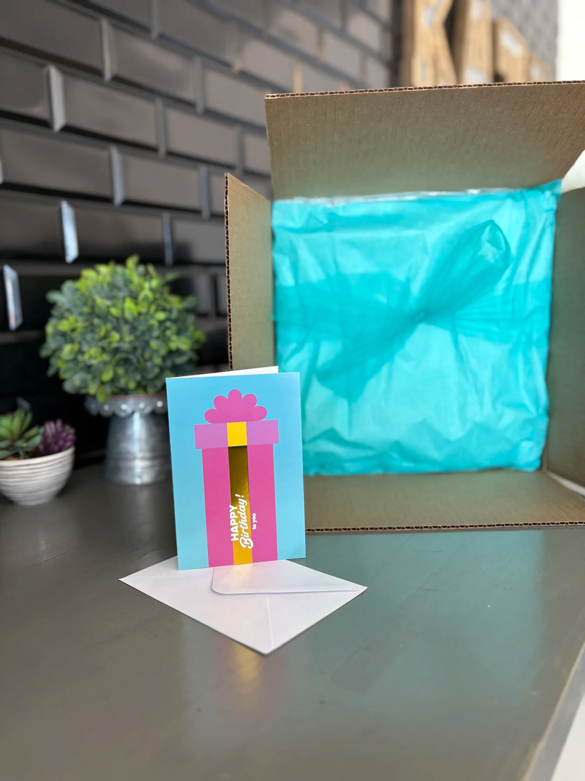 Gift Wrap & Card
