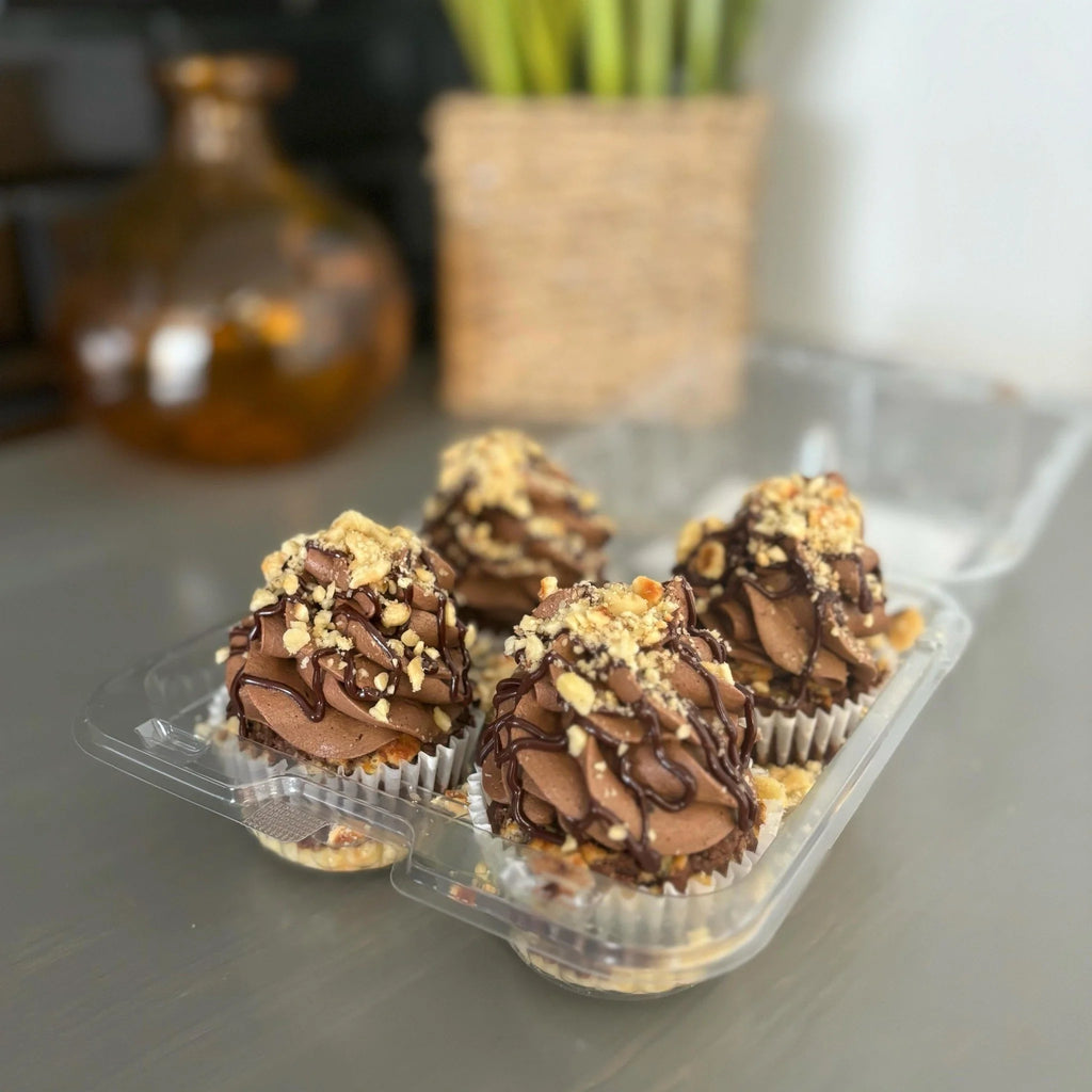 Keto Cupcakes - hazelnut marble
