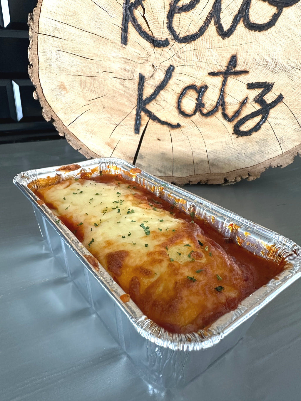 Keto Lasagna - slice