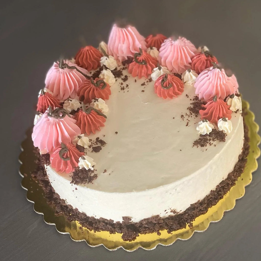 6" Round Basic Keto Cake - pumpkin