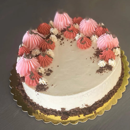 6" Round Basic Keto Cake - pumpkin