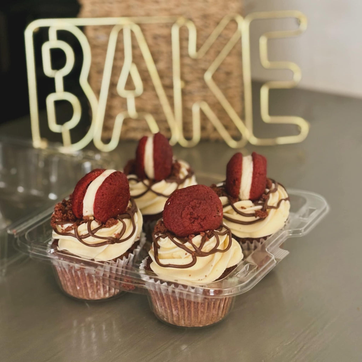Keto Cupcakes - red velvet