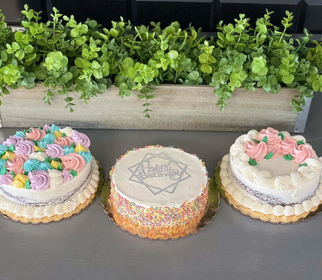 6" Round Basic Keto Cake - birthday
