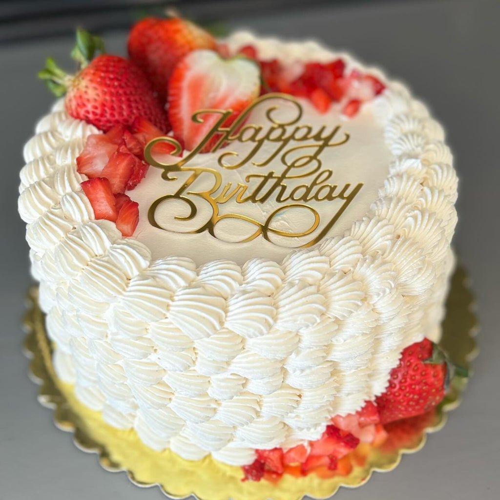 10" Round Specialty Keto Cake - strawberry